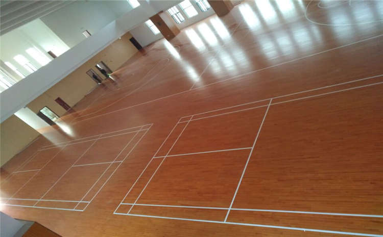 江西舞臺運動木地板施工方案