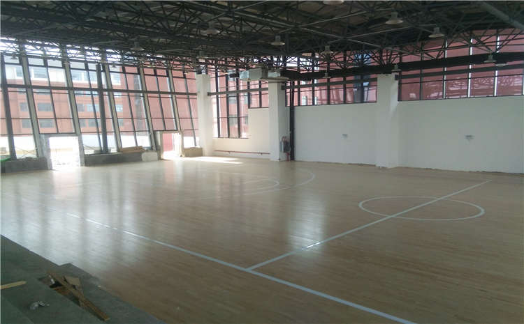 學校運動體育地板主輔龍骨結構