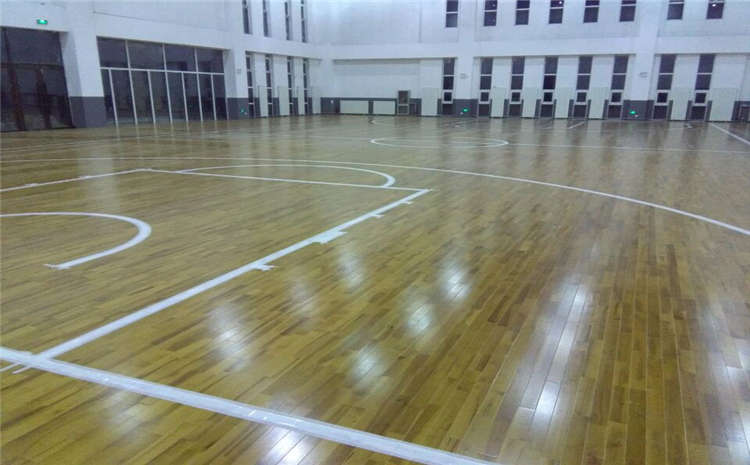 硬木企口風雨操場地板主輔龍骨結構